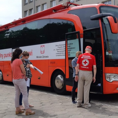 Na zdjęciu: dawcy oczekujący na swoją kolej