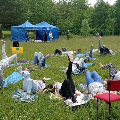 Na zdjęciu widać uczestników projektu 